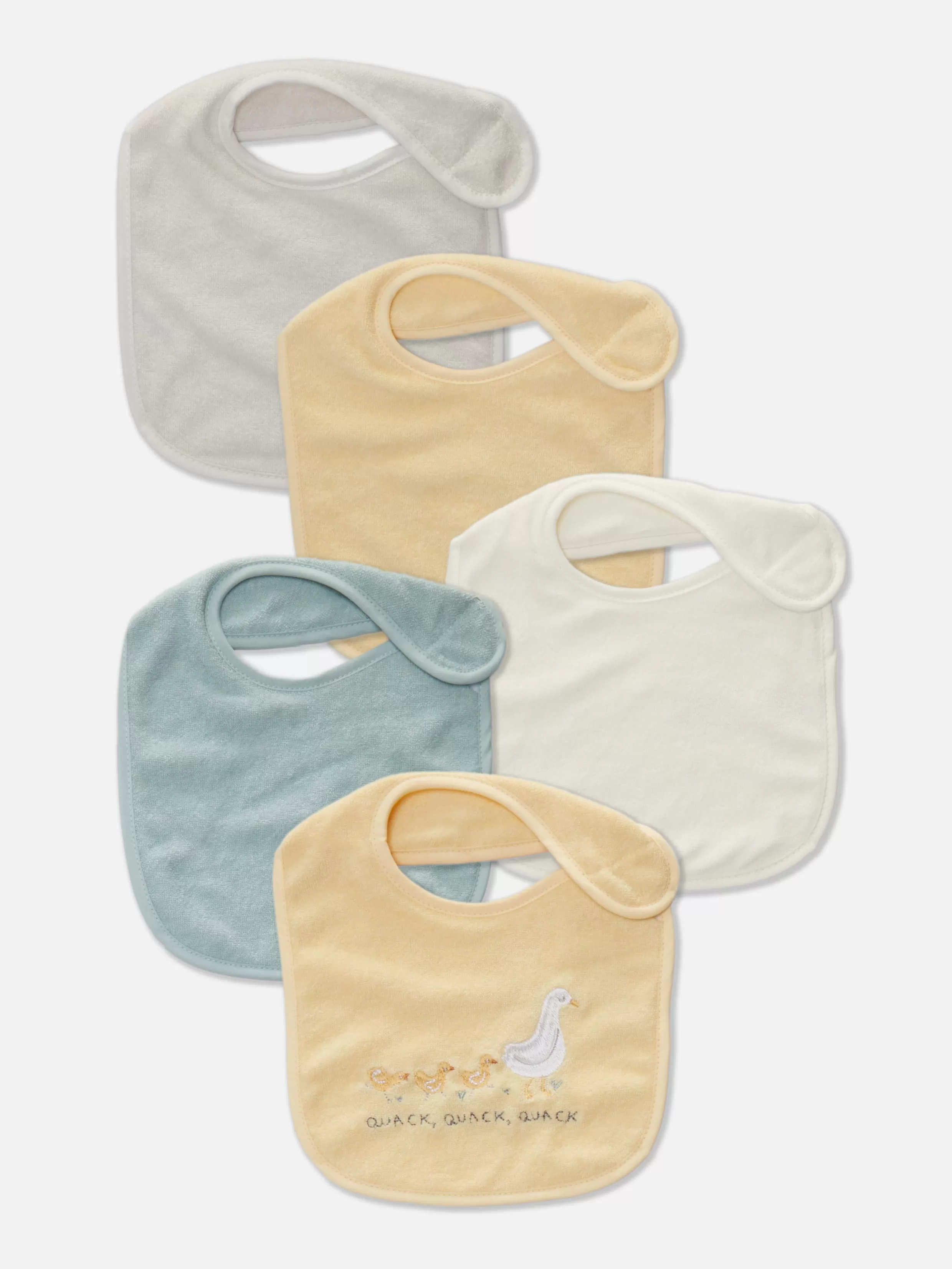 Sale 5-Pack Multi Terry Bibs Nursing And First Foods