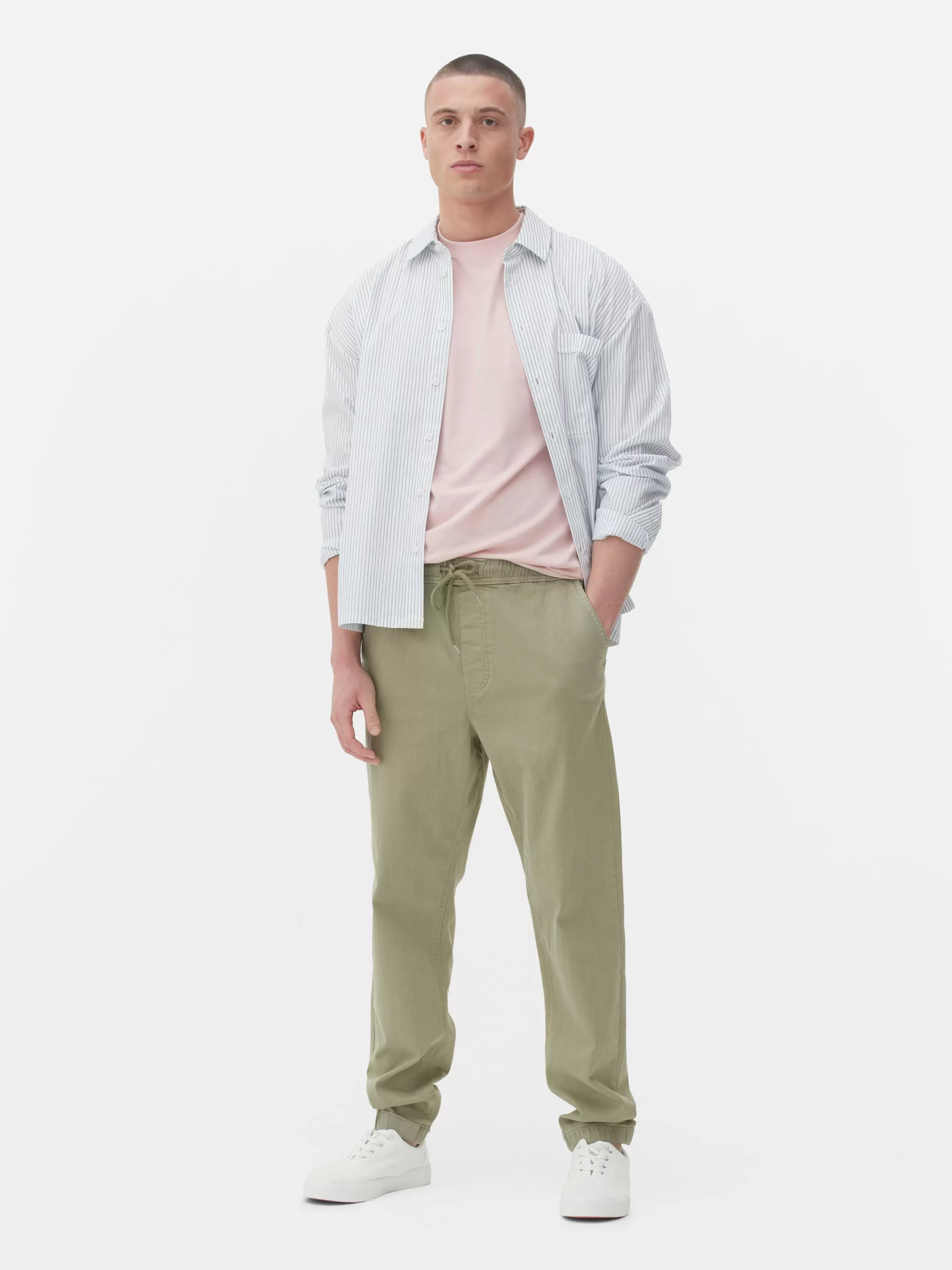 Online Denim Cuffed Joggers Joggers
