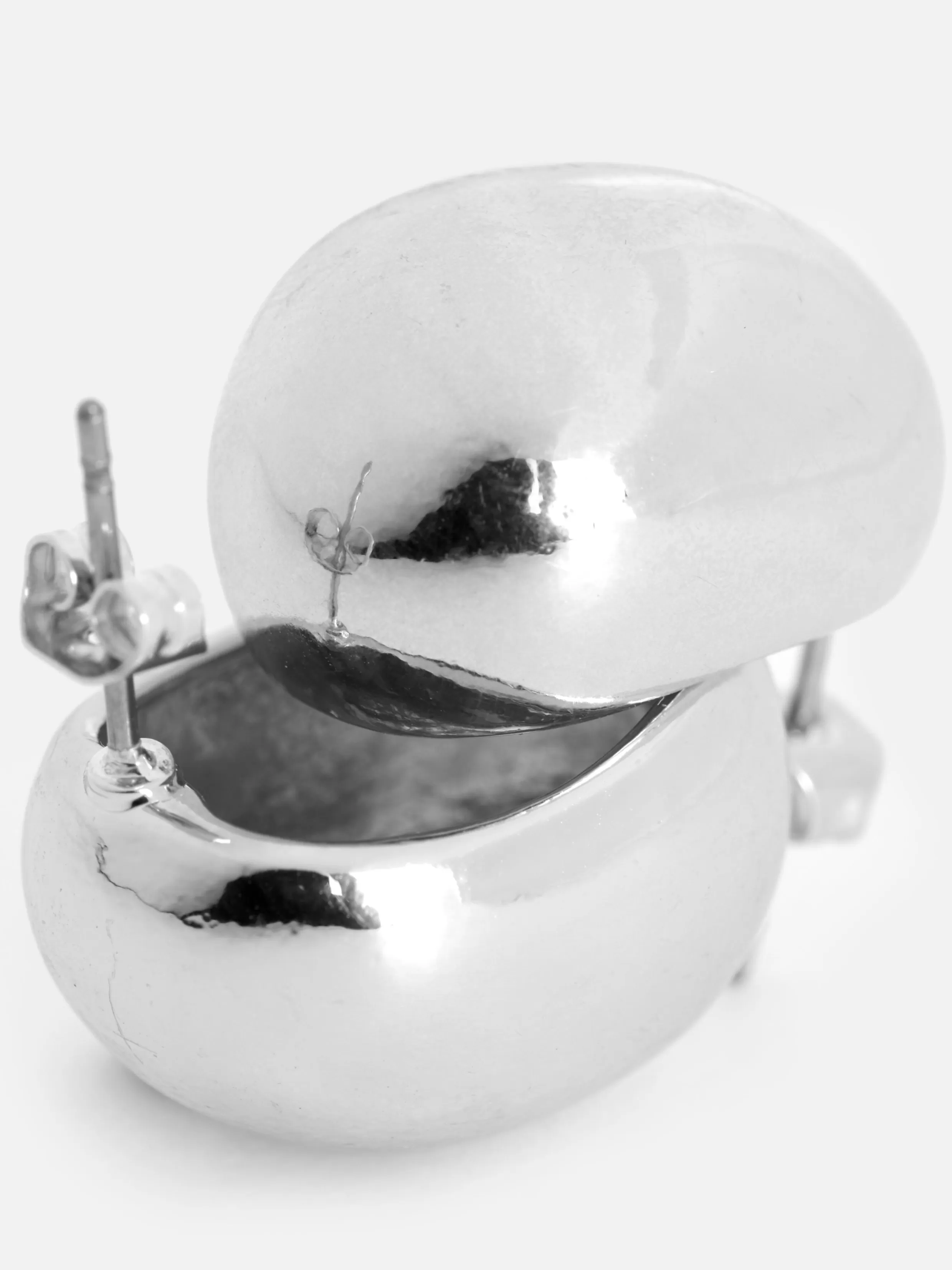 Sale Domed Stud Earrings Women Jewelry