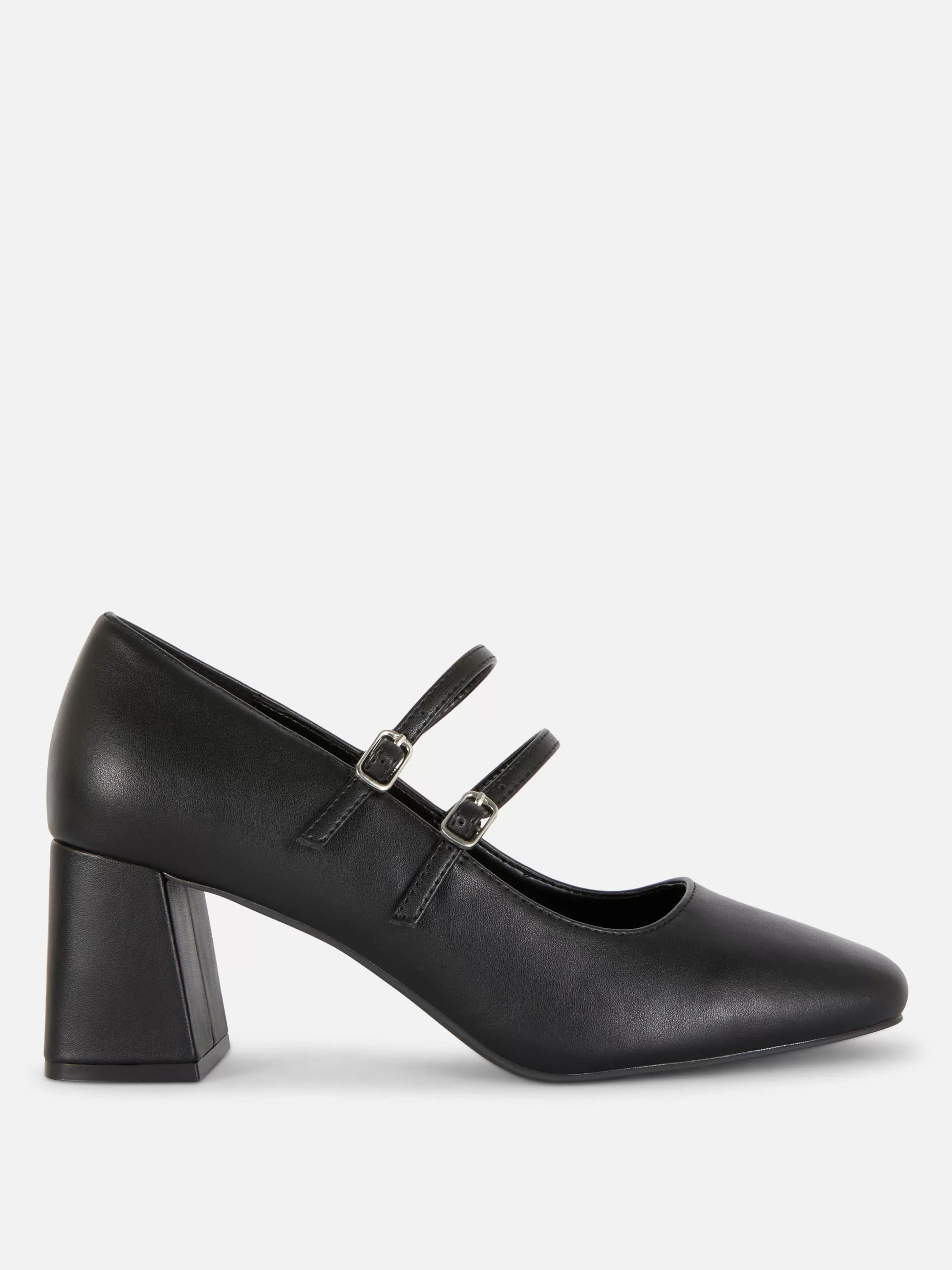Online Faux Leather Heeled Mary Janes Women Gothic Clothing | Heels