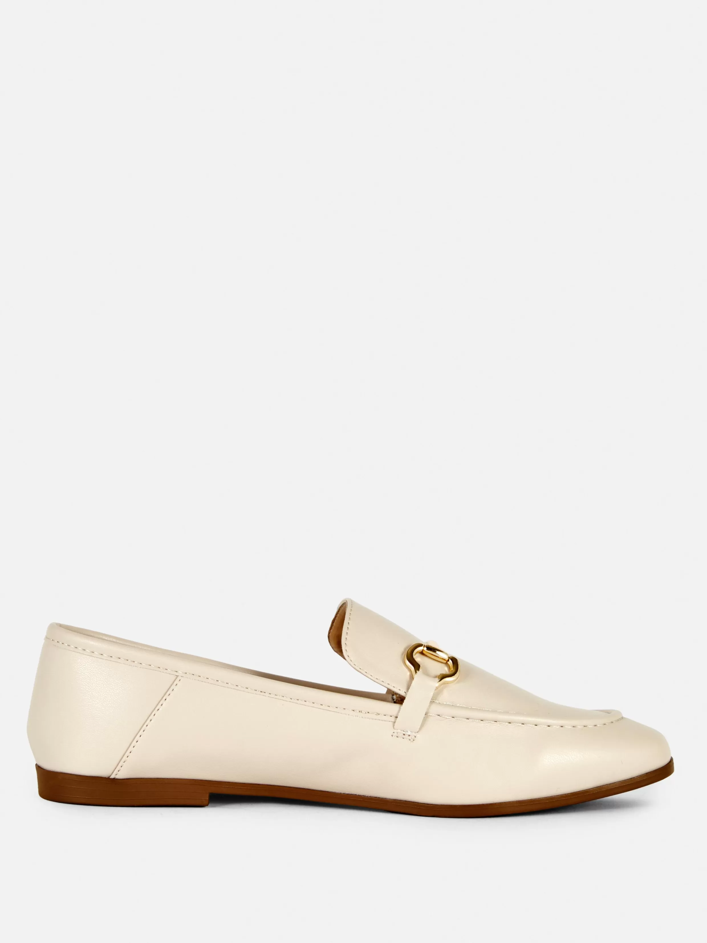 Fashion Faux Leather Snaffle Loafers Women Flats