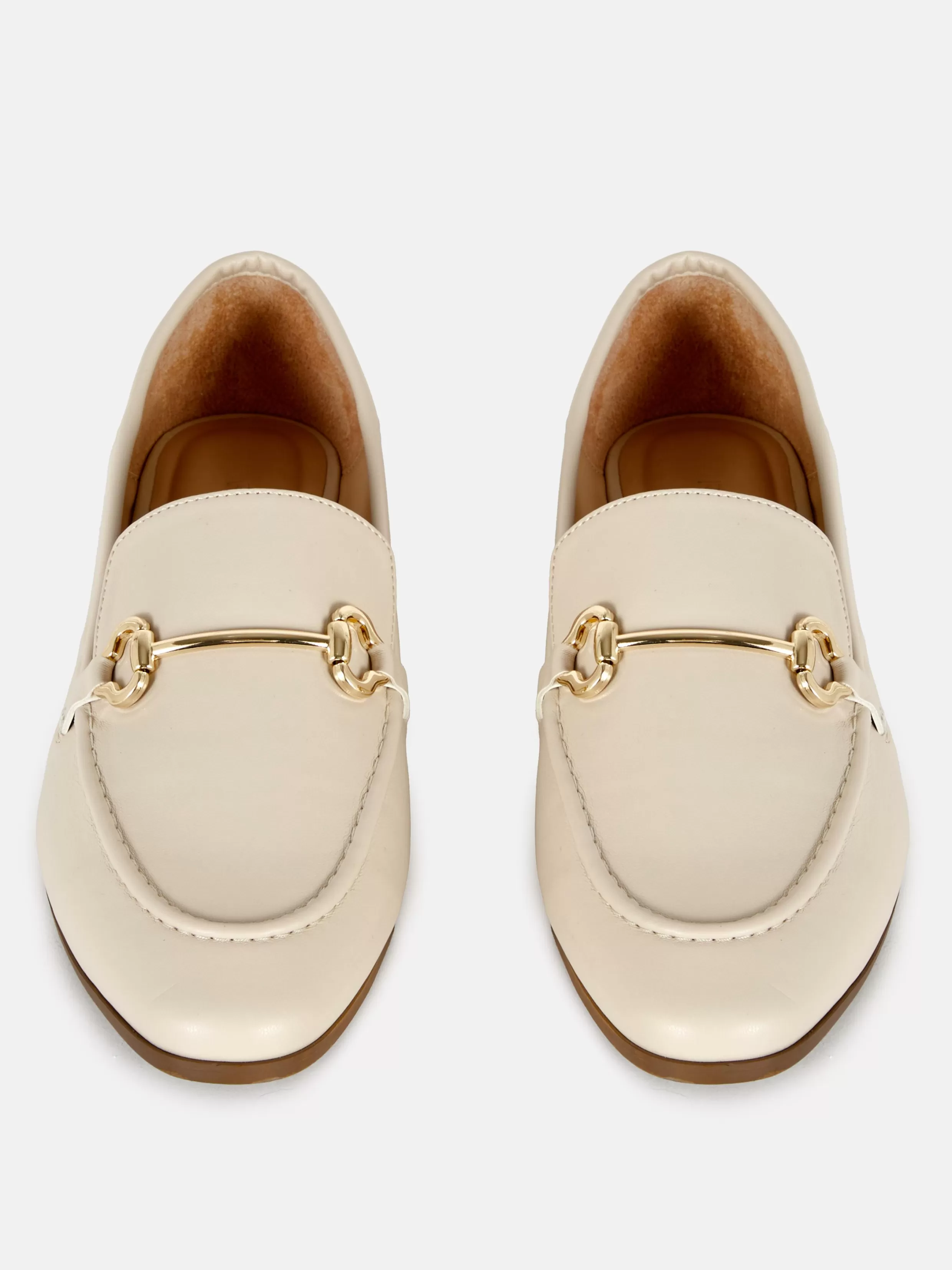 Fashion Faux Leather Snaffle Loafers Women Flats