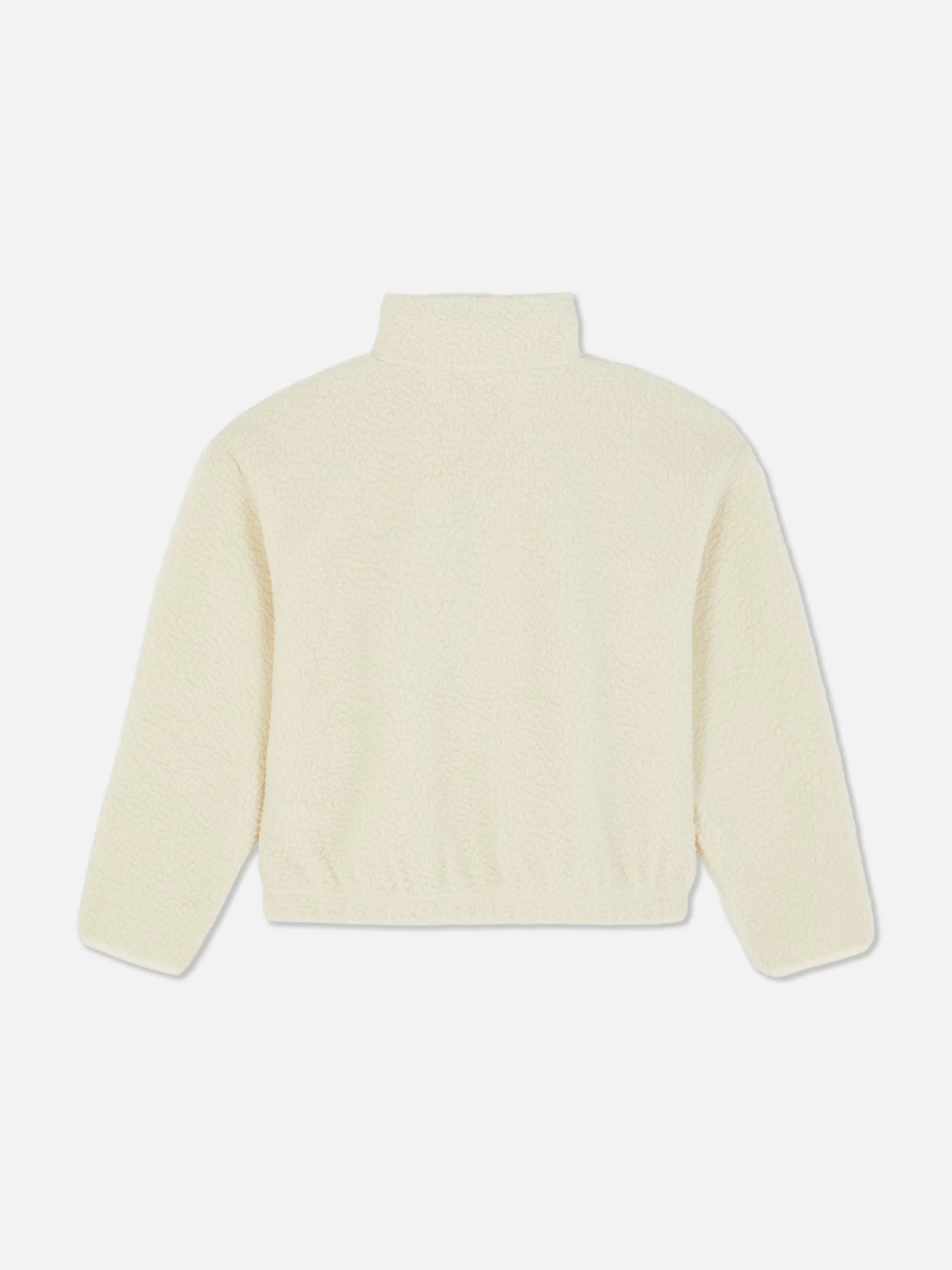 Hot Fleece Half-Zip Sweatshirt Kids Hoodies And Sweatshirts
