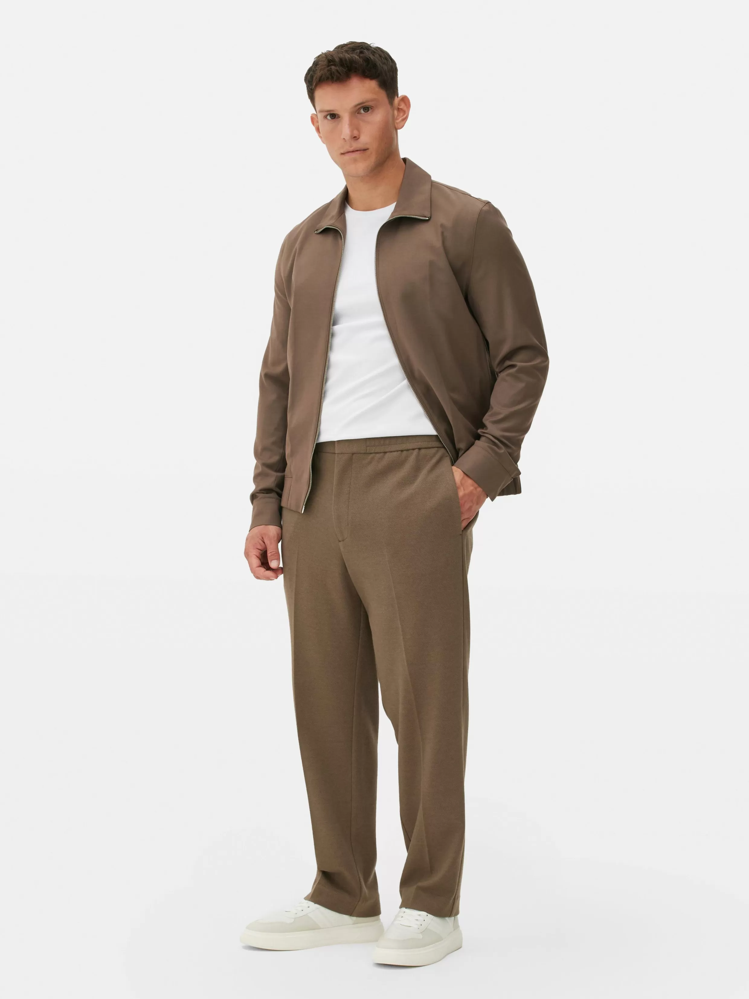 Online Kem Textured Pants Pants