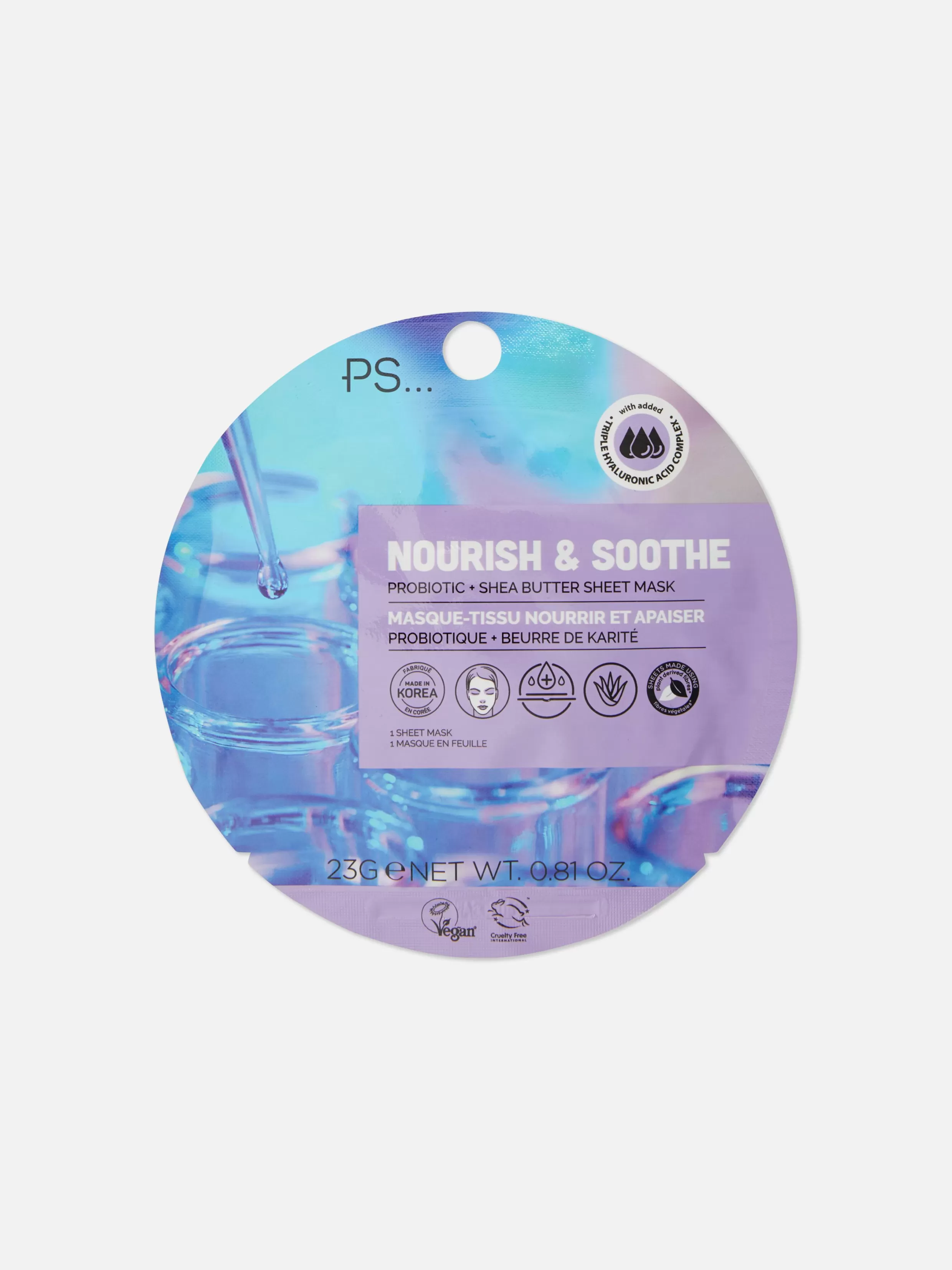 Hot PS Probiotic And Shea Butter Sheet Mask Face Masks