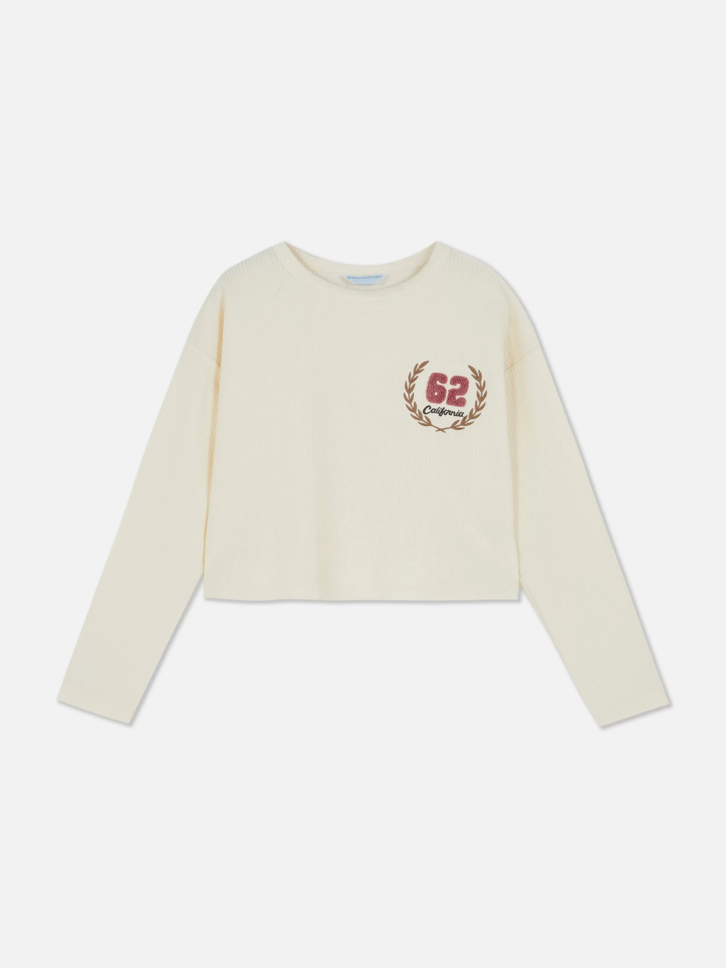 New Ribbed Long Sleeve T-Shirt Kids Tops And T-Shirts