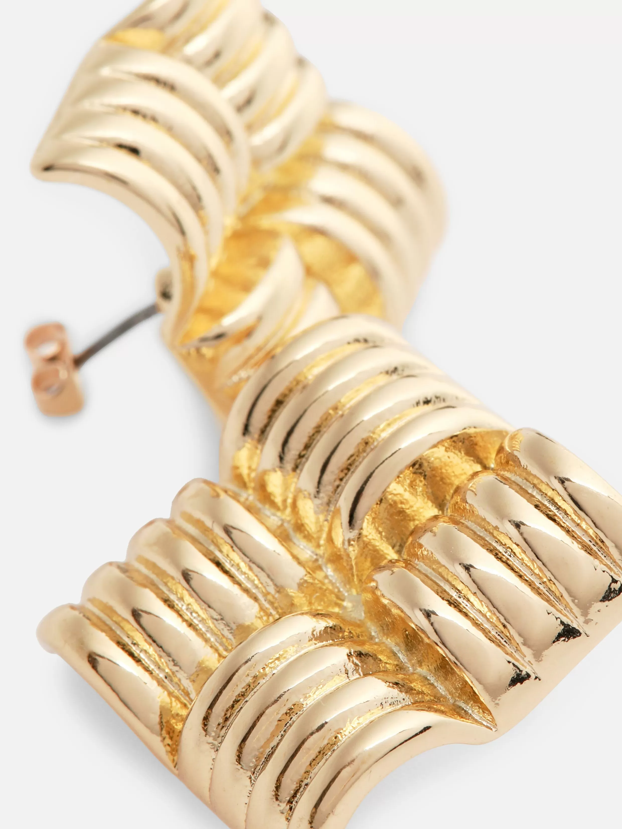 Fashion Square Pillow Stud Earrings Women Jewelry